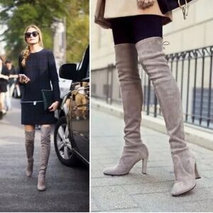 Stuart Weitzman Suede Highland Boot